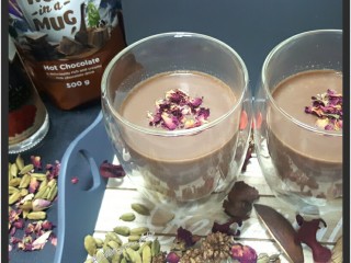 Rose & Cardamom Hot Chocolate
