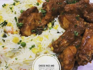 Prego Saffron Chicken And Cheese Rice