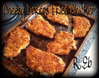 Cheesy Doritos Fried Chicken