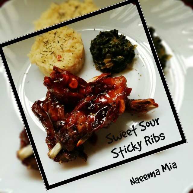 Sweet Sour Sticky Ribs 