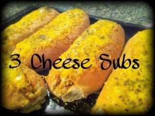 3 Cheese Subs