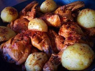Peri Chicken With Pour Over Sauce / My Recipe
