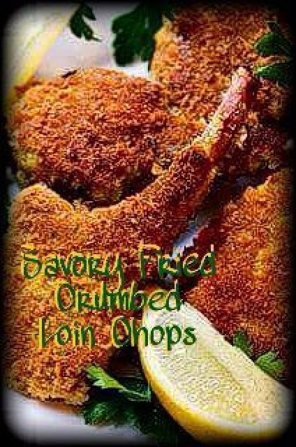 Spicy Crumbed Lamb Chops