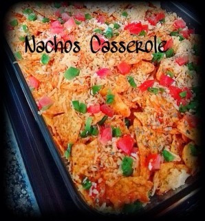Chicken Nachos Casserole