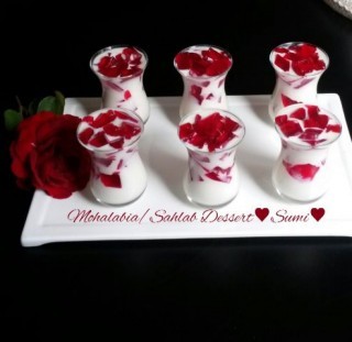 Mohalabia / Sahlab (middle Eastern Dessert)