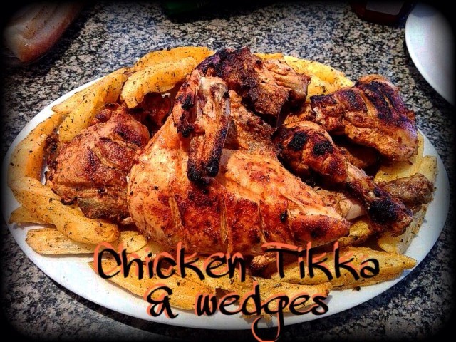 Chicken Tikka & Wedges
