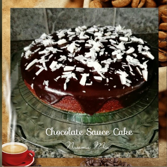 Choc Sauce Cake 