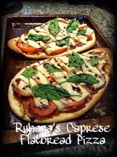 Caprese Flatbread Pizza