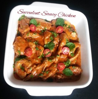 Succulent Saucy Chicken