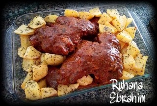 Ruhana's Saucy Cola Leg Roast