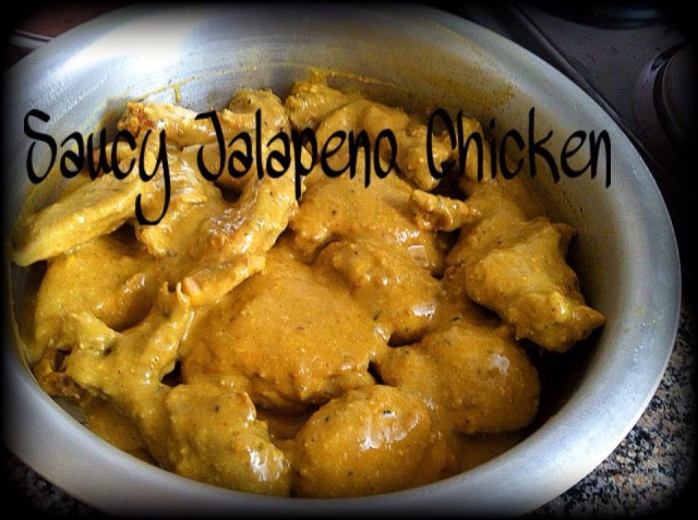 Saucy Jalapeno Chicken