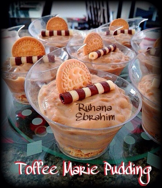 Toffee Marie Pudding