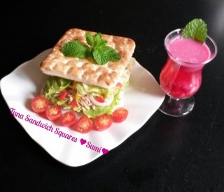 Tuna Sandwich Squares
