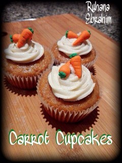 Quick Carrot Cupcakes