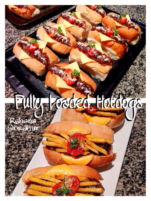 Fully Loaded Mini Hotdogs