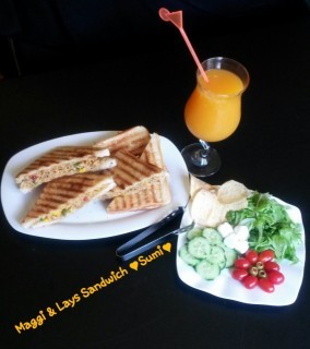 Maggie & Lays Sandwich