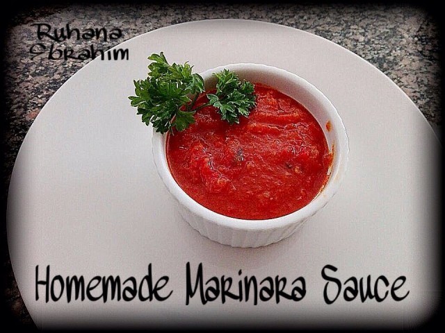 Authentic Italian Marinara Sauce
