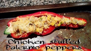Chicken Stuffed Sweet Palermo Peppers