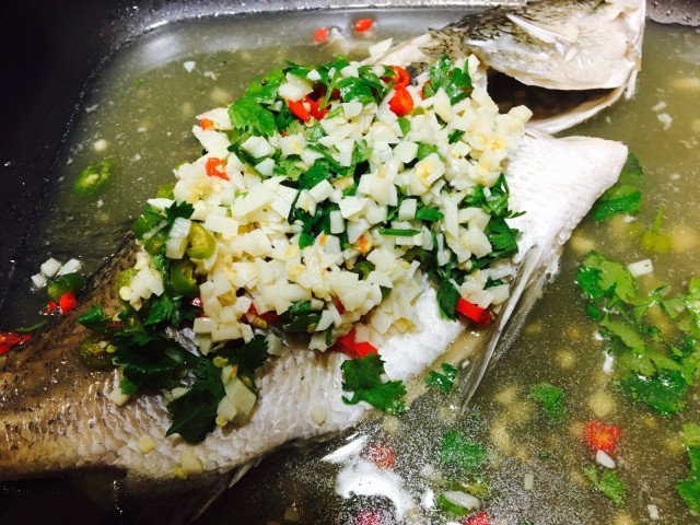 Steam Fish Thai Style