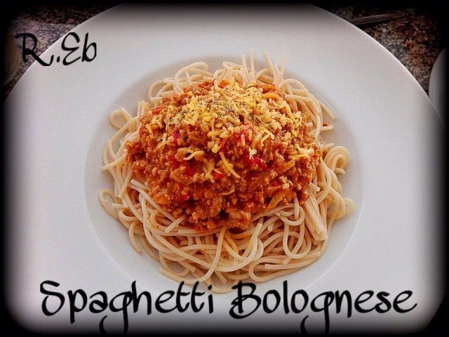 Spicy Spaghetti Bolognese