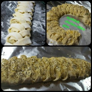 Plaited Chicken Tikka Pies