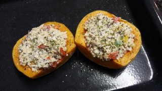 Quinoa Stuffed Butternut