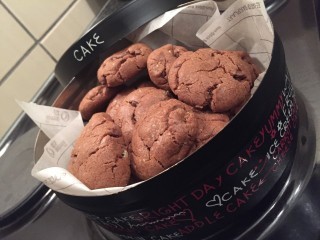 Double Choc Chip Mint Cookies