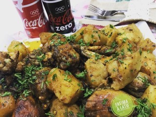 Calistos Flavored Chicken With Sweet Potato 🍠 Chunks