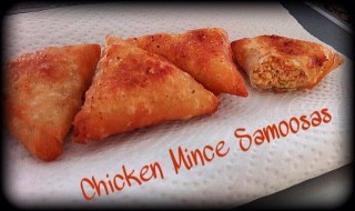 Chicken Mince Samoosas