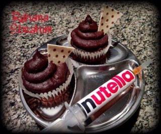 Nutella Frosted Cupcakes