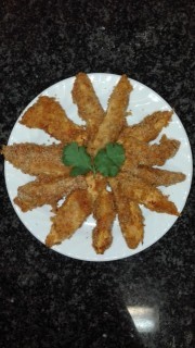 Crumbed Mayo Chicken Strips