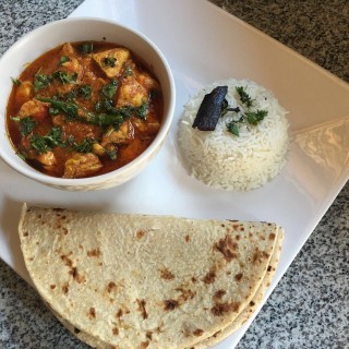 Laal Chicken Masala 
