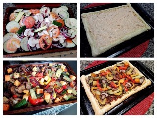 Roasted Vegetable Tart