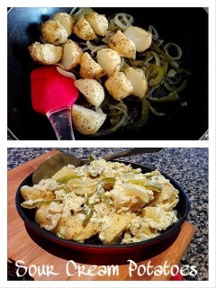 Sour Cream Potatoes