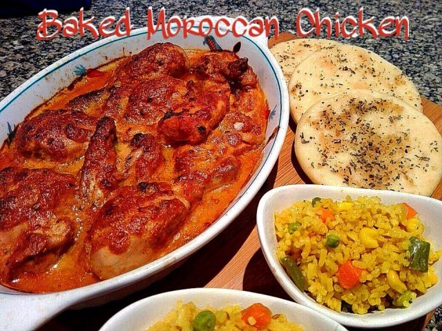 Baked Moroccan Chicken