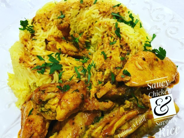 Saucy Chicken & Savoury Rice