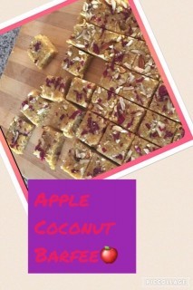 Coconut & Apple Barfee