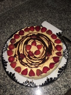 Caramel & Coconut Cheesecake