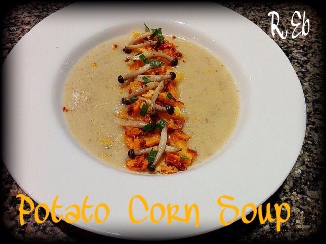 Potato Chicken Corn Soup