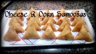 Cheese & Corn Samoosas