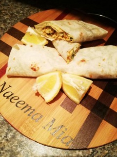 Tandoori Tikka And Raita Wrap