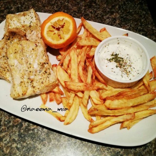 Grilled Kingklip And Fries