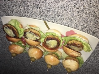 Mini Tandoori Chicken Burger