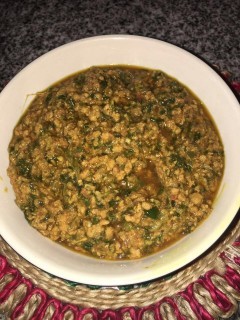 Kheema Fry With Methibhaji