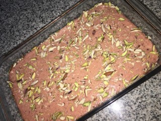 Rose & Pista Burfee