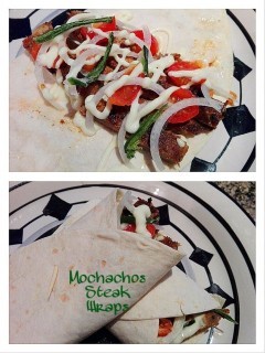 Mochachos Steak Wraps