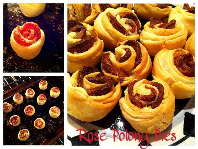 Rose Polony Pies