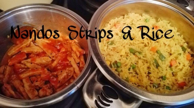 Nando's Bushveld Strips & Savoury Rice