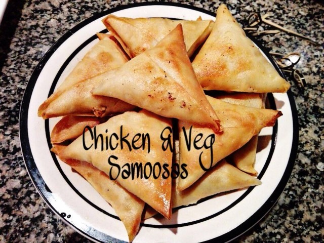 Chicken & Veg Samoosas