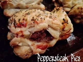 Pepper Steak Pies